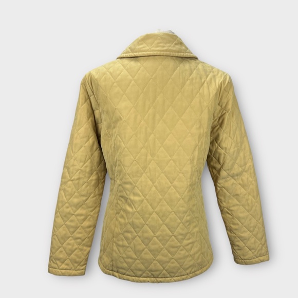 Barbour Diamond Quilted Jacket Womens 6 Barn Chore Coat Classic Outdoors Country - Picture 3 of 14